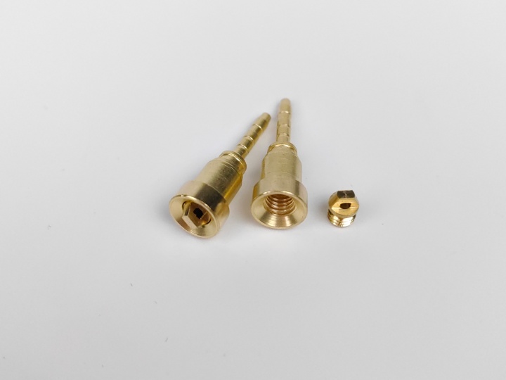 Hose Brass Fitting (Insert with depressor)10008